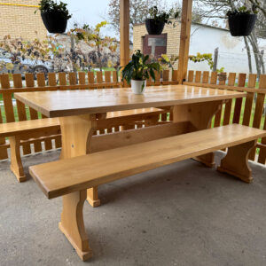 Stol i klupe za terasu